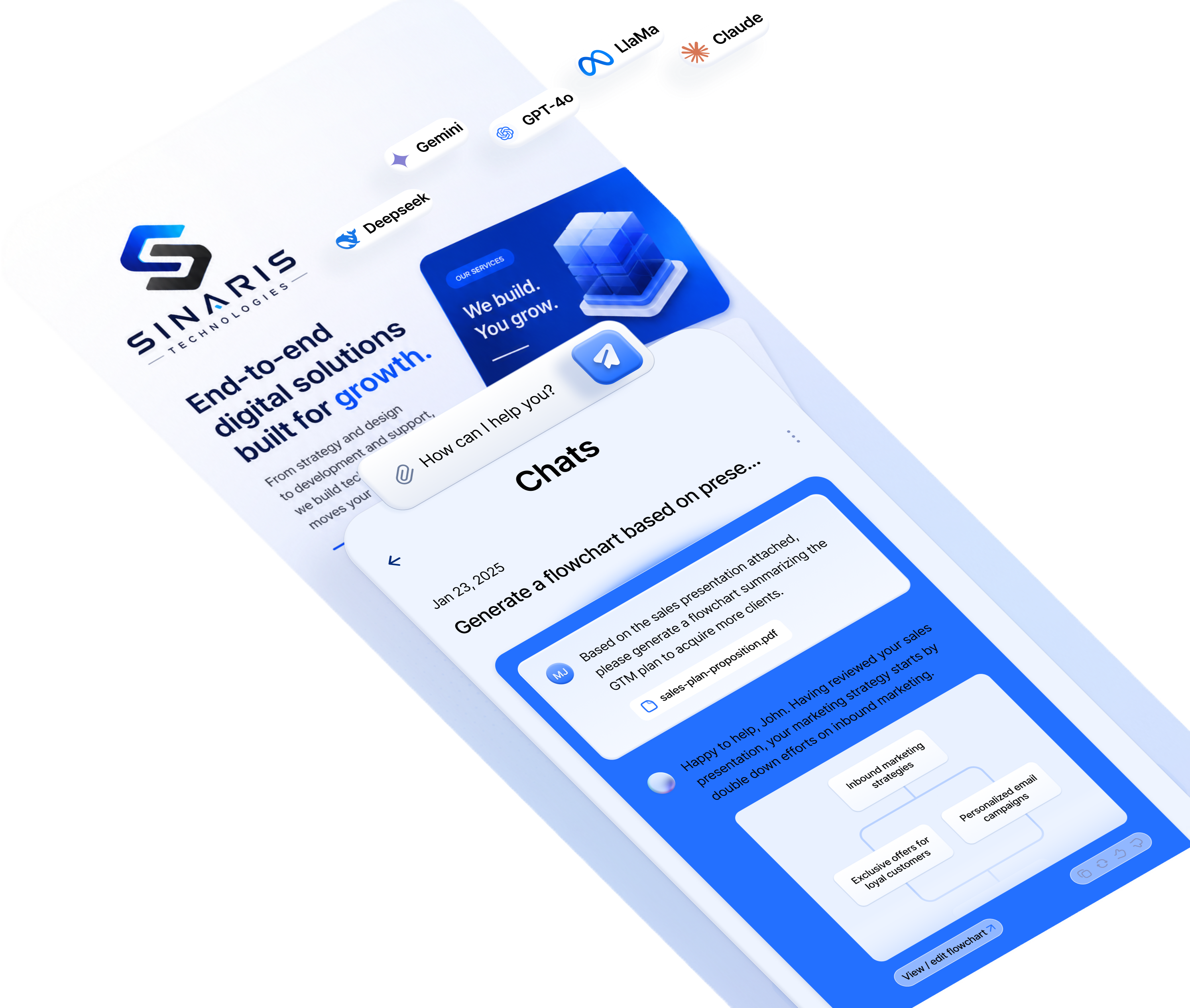 Sinaris App Screens